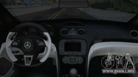 Mercedes-Benz SL 65 AMG Blue para GTA San Andreas