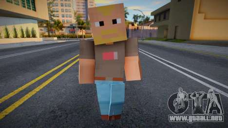 Minecraft Ped Dnmolc2 para GTA San Andreas