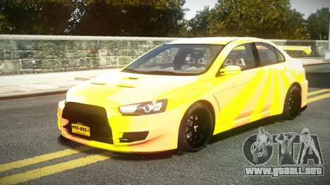 Mitsubishi Evo X R-Tuned S6 para GTA 4