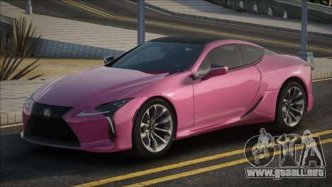 Lexus LC 500 [Pink] para GTA San Andreas