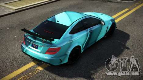 Mercedes-Benz C63 G-Tuned S6 para GTA 4