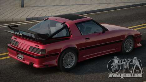 Mazda Rx7 FB GSL SE para GTA San Andreas