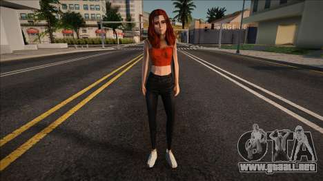 Julia pelirroja para GTA San Andreas