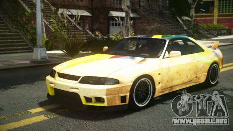 Nissan Skyline R33 LST S13 para GTA 4