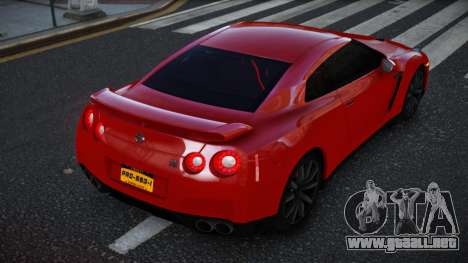 Nissan GT-R PCL para GTA 4