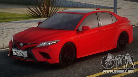 Toyota Camry V70 [Red] para GTA San Andreas