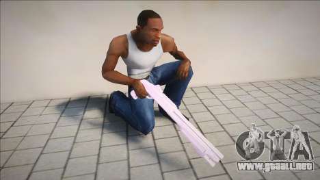 Pink Chromegun para GTA San Andreas