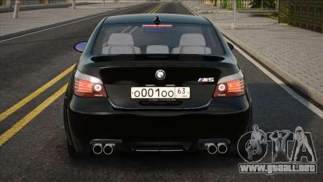 BMW E60 Bl para GTA San Andreas