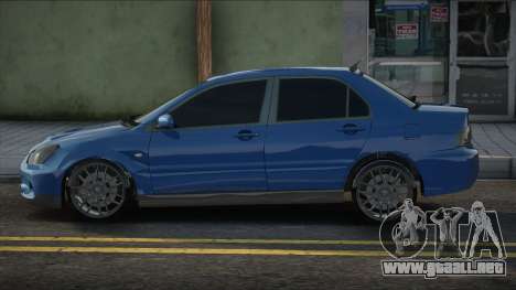 Mitsubishi Lancer Evolution MR Blue para GTA San Andreas