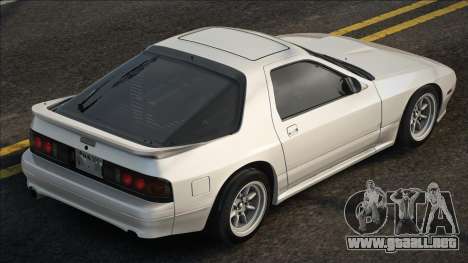 Mazda FC3S White para GTA San Andreas