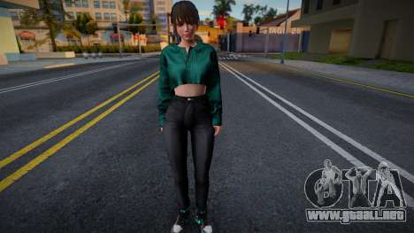 DOAXVV Nanami - Comfy High Waist Jeans v2 para GTA San Andreas