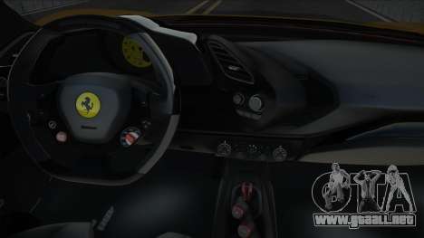 Ferrari Pista 488 Yellow para GTA San Andreas