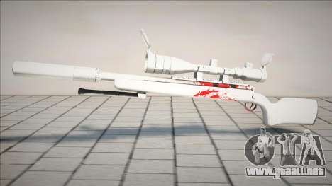 Blood Sniper Rifle para GTA San Andreas
