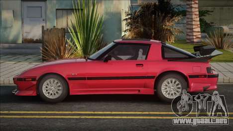 Mazda Rx7 FB GSL SE para GTA San Andreas