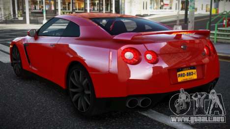 Nissan GT-R PCL para GTA 4