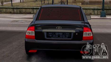 Lada Priora Black ver para GTA 4