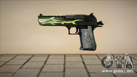 Green Desert Eagle 3 para GTA San Andreas