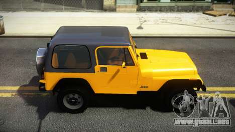 1986 Jeep Wrangler V1.0 para GTA 4