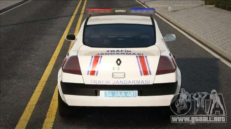 Renault Megane 2 Trafik Jandarması para GTA San Andreas