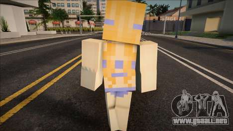 Minecraft Ped Wfycrk para GTA San Andreas