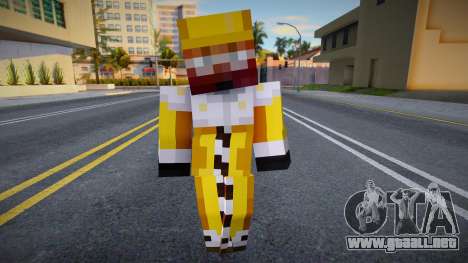 Minecraft Ped Bmypimp para GTA San Andreas