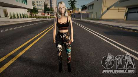 Diana con ropa casual para GTA San Andreas