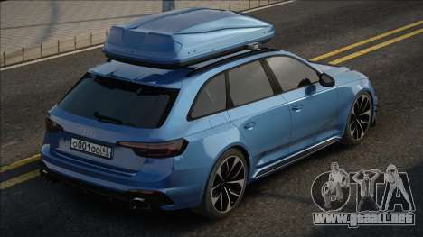 Audi RS 4 Avant B9 para GTA San Andreas