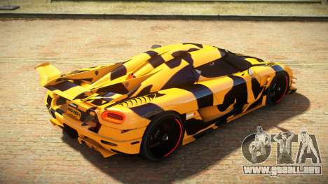 Koenigsegg Agera One FSR S13 para GTA 4