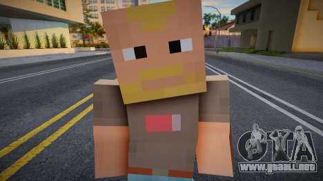 Minecraft Ped Dnmolc2 para GTA San Andreas