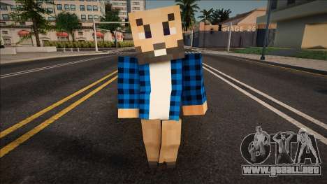 Minecraft Ped Hmost para GTA San Andreas