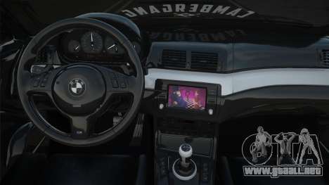 BMW M3 White para GTA San Andreas