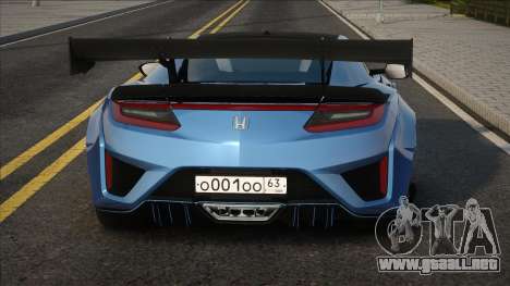 Honda NSX Blue para GTA San Andreas