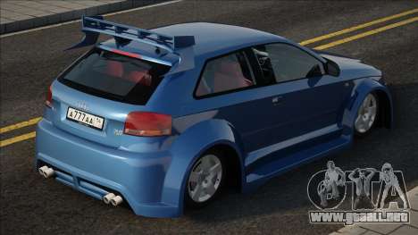 Audi A3 Dia para GTA San Andreas