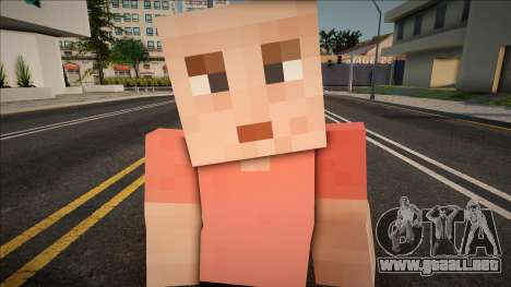 Minecraft Ped Hmogar para GTA San Andreas