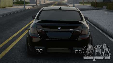 BMW M5 Blek para GTA San Andreas