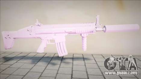 Pink M4 para GTA San Andreas