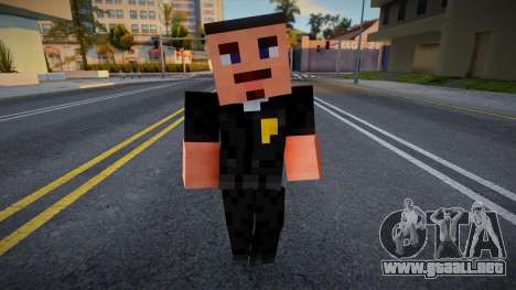 Minecraft Ped Hernandez para GTA San Andreas