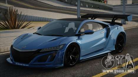 Honda NSX Blue para GTA San Andreas