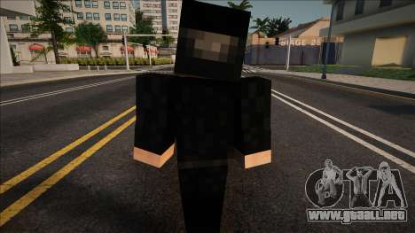 Minecraft Ped Dwmolc2 para GTA San Andreas