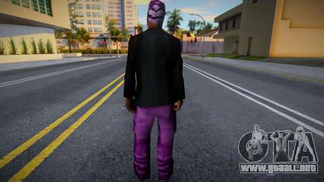 Balla With Double Bandana para GTA San Andreas