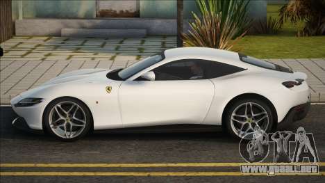 Ferrari Roma White para GTA San Andreas