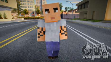 Minecraft Ped DNB1 para GTA San Andreas