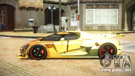 Koenigsegg Agera One FSR S11 para GTA 4