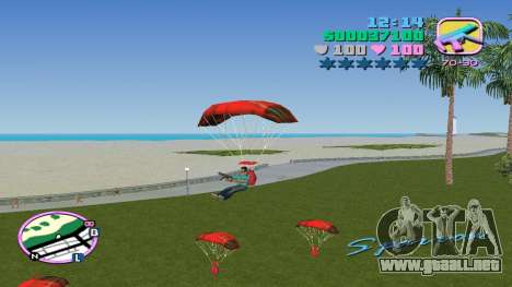 Paracaídas para GTA Vice City