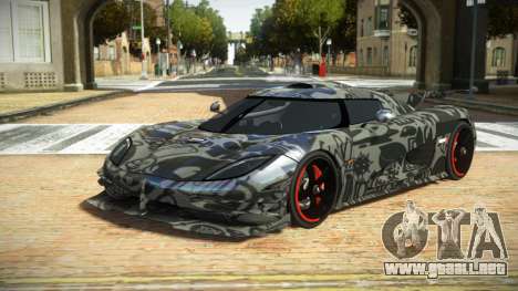 Koenigsegg Agera One FSR S12 para GTA 4