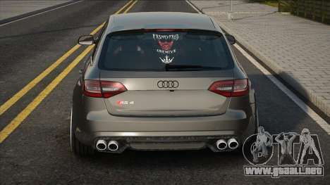 Audi RS4 Silver para GTA San Andreas