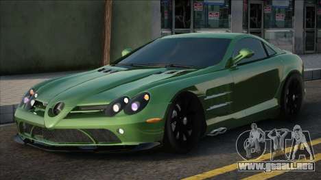 Mercedes-Benz SLR McLaren 722 Green para GTA San Andreas