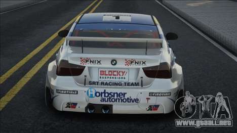 BMW 320 E90 WTCC (Vinyl 3) para GTA San Andreas