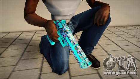 Luminescent Desert Eagle para GTA San Andreas