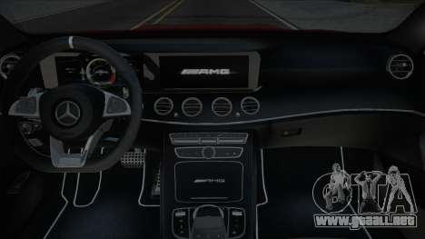 Mercedes-AMG E63 S Black para GTA San Andreas